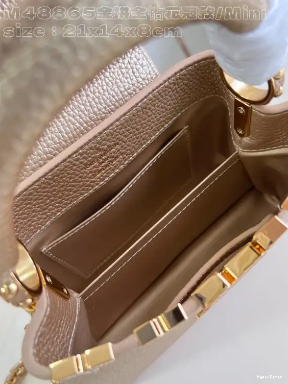VUITTON CAPUCINES MINI-21*14*8CM LOUIS 0618